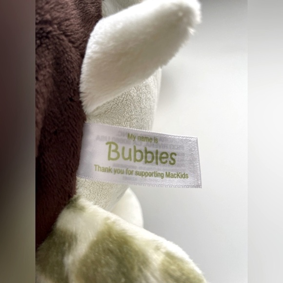 Bubbles Plush Turtle Toy - Gently Used - Picture 5 of 7